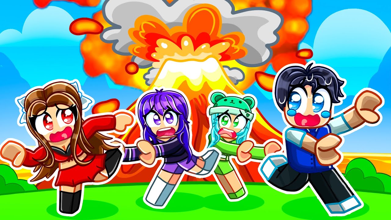 I Climbed The TALLEST VOLCANO In Roblox!