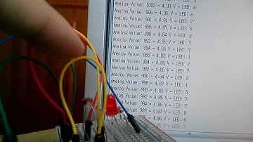 아두이노와 조도센서를 이용한 led 제어