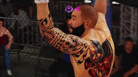 UFC 4 CAREER mode.....1st round knockout in my first fight