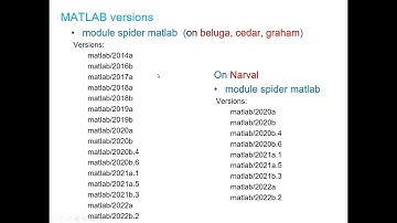 Running MATLAB on Alliance