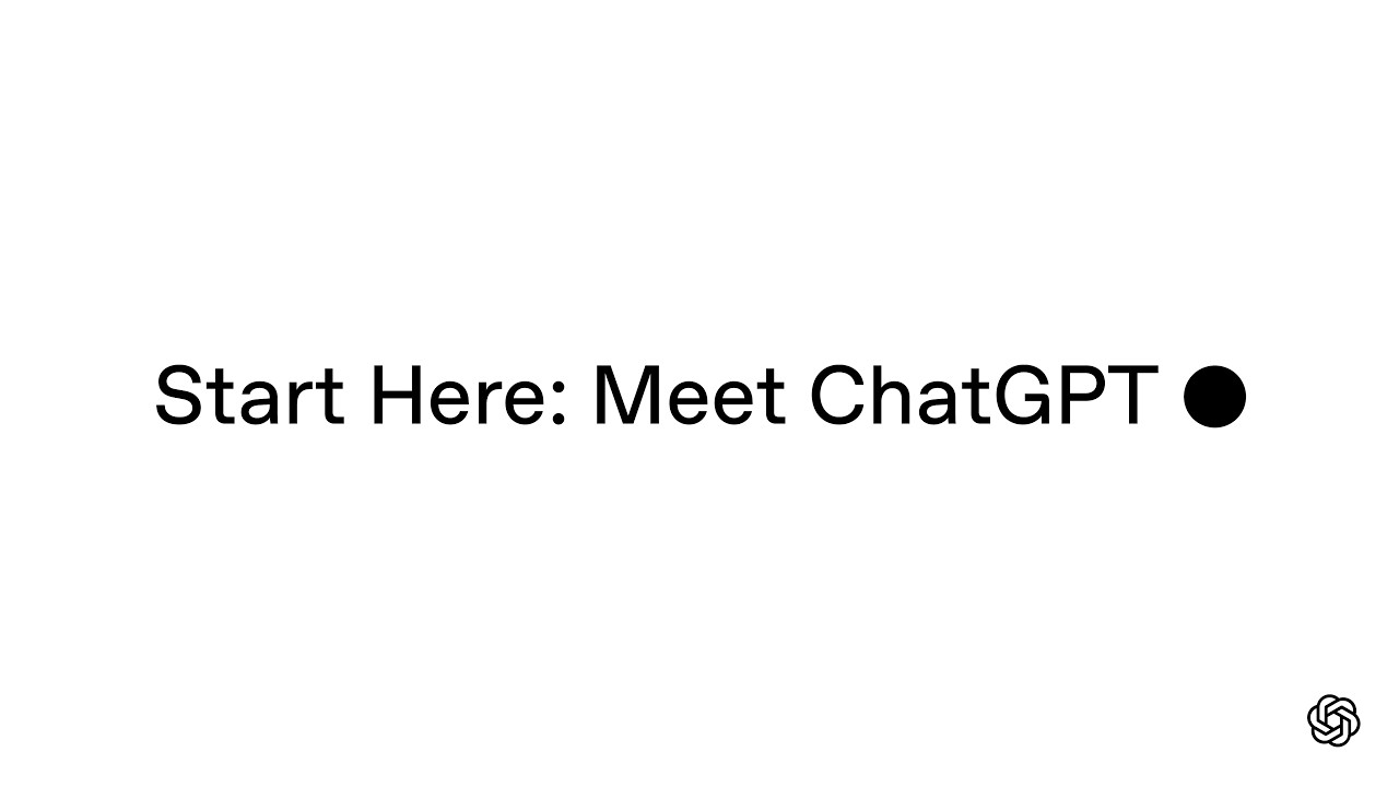ChatGPTを初めて使う方へ:会話を始めるためのシンプルな一歩と基本操作ガイドのYouTubeサムネイル