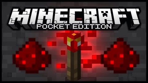 REDSTONE IN Minecraft PE - MCPE Redstone Mod (Pocket Edition) 0.10.4 / 0.10.5