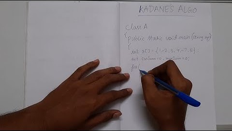 Kadane