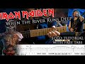 How to play Adrian Smith&#39;s solos #68 When The River Runs Deep (with tablatures and backing tracks)