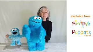 Cookie Monster Hand Puppet Demo | Large & Small Puppets