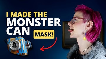 How to make a MASK out of MONSTER Energy Drink Cans! | Monster Energy Drink Face Mask
