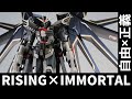 【ガンプラ全塗装】ライジングフリーダムとイモータルジャスティス組み合わせたら二号機っぽくなった。RISSING FREEDOM×IMMORTAL JUSTICE/MIXING BUILD【ゆっくり】
