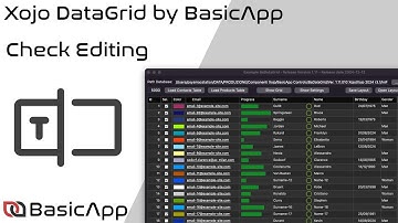 Xojo DataGrid - Check editing