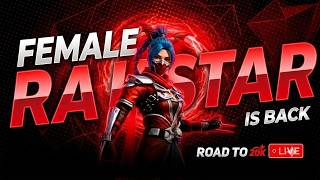 FEMALE PC PLAYER  ROAD TO 20K FF LIVE MALAYALAM #freefire #femaleplayer  #tournament screenshot 1