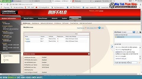 Hướng dẫn gắn usb wifi vào nas buffalo năm 2024
