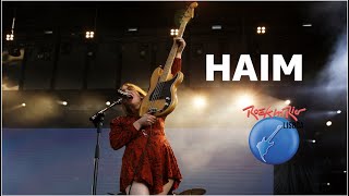 Video thumbnail of "HAIM - Falling -  Rock In Rio Lisboa 2018"