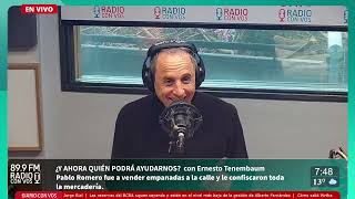 "Me duele muchísimo", el triste relato de un vendedor de empanadas desalojado por la policía