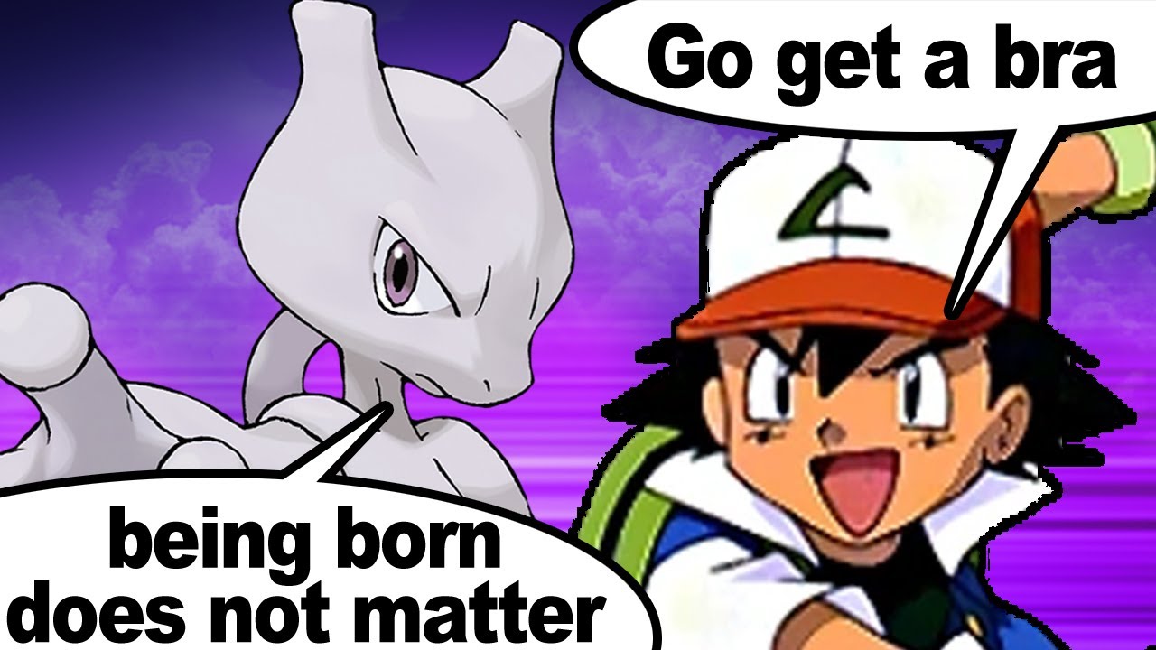 a badly translated fandub of Pokémon: The First Movie - Lost In Translation
