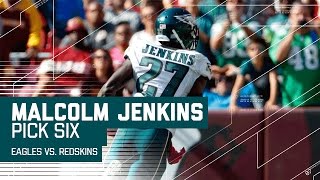 Malcolm Jenkins' Huge Pick 6! | Eagles vs. Redskins | NFL