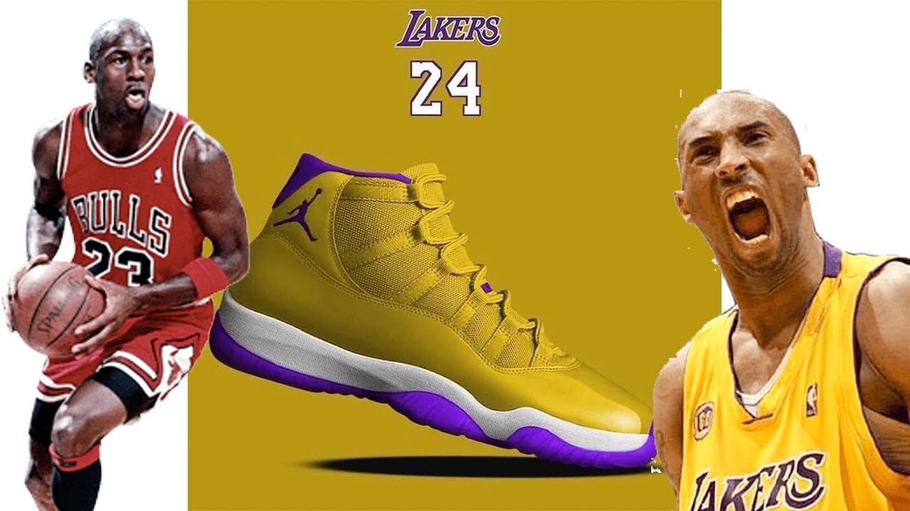 Michael Jordan Dropping Limited Edition Jordan 11 For Kobe