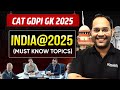 CAT GDPI GK 2025 | INDIA@2025 Must-Know Topics for IIM Interviews | iQuanta