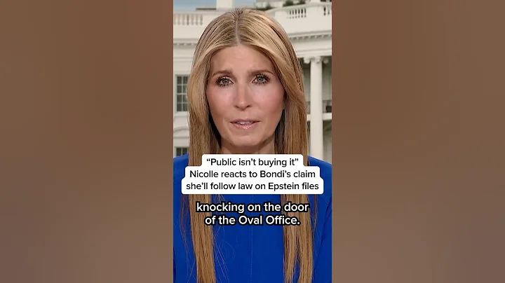 'Public isn't buying it': Nicolle reacts to Bondi's claim she'll follow law on Epstein files