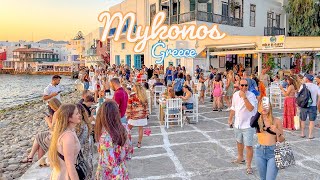 Mykonos, Greece  | A Glamorous Oasis of Luxury | 4K 60fps HDR Walking Tour