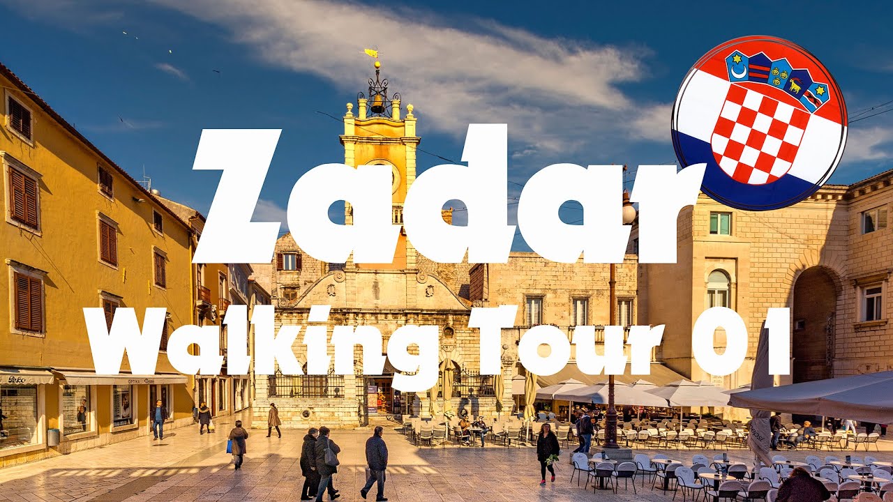 City Walking Tour of Zadar City Croatia Dalmatia