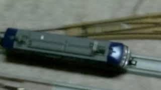 【Nゲージ・屋根裏部屋走行シーン集】EF210-134牽引 コンテナ列車第2編成