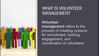 VOLUNTEER MANAGEMENT