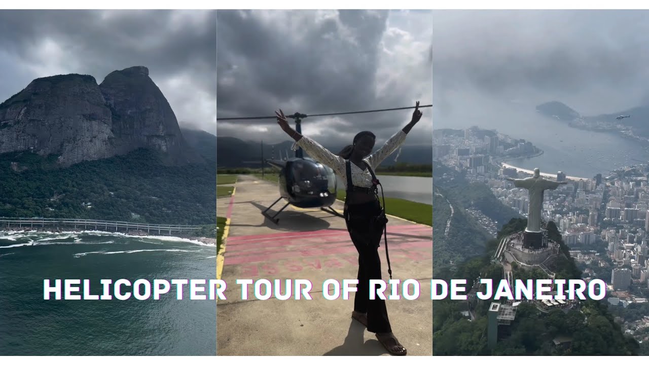 Helicopter tour of Rio De Janeiro! 2024 ~ Maj Travels - Solo Traveling