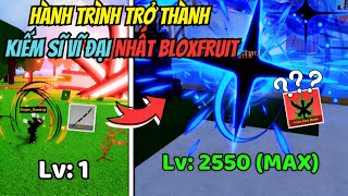 Tóm Tắt Hành Trình 100 Ngày Trở Thành Kiếm Sĩ Vĩ Đại Trong BLOX FRUIT (FULL)