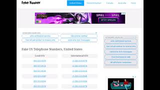 FREE Fake Number Generator - FakeNumber.org - Random Phone Number Generator screenshot 3