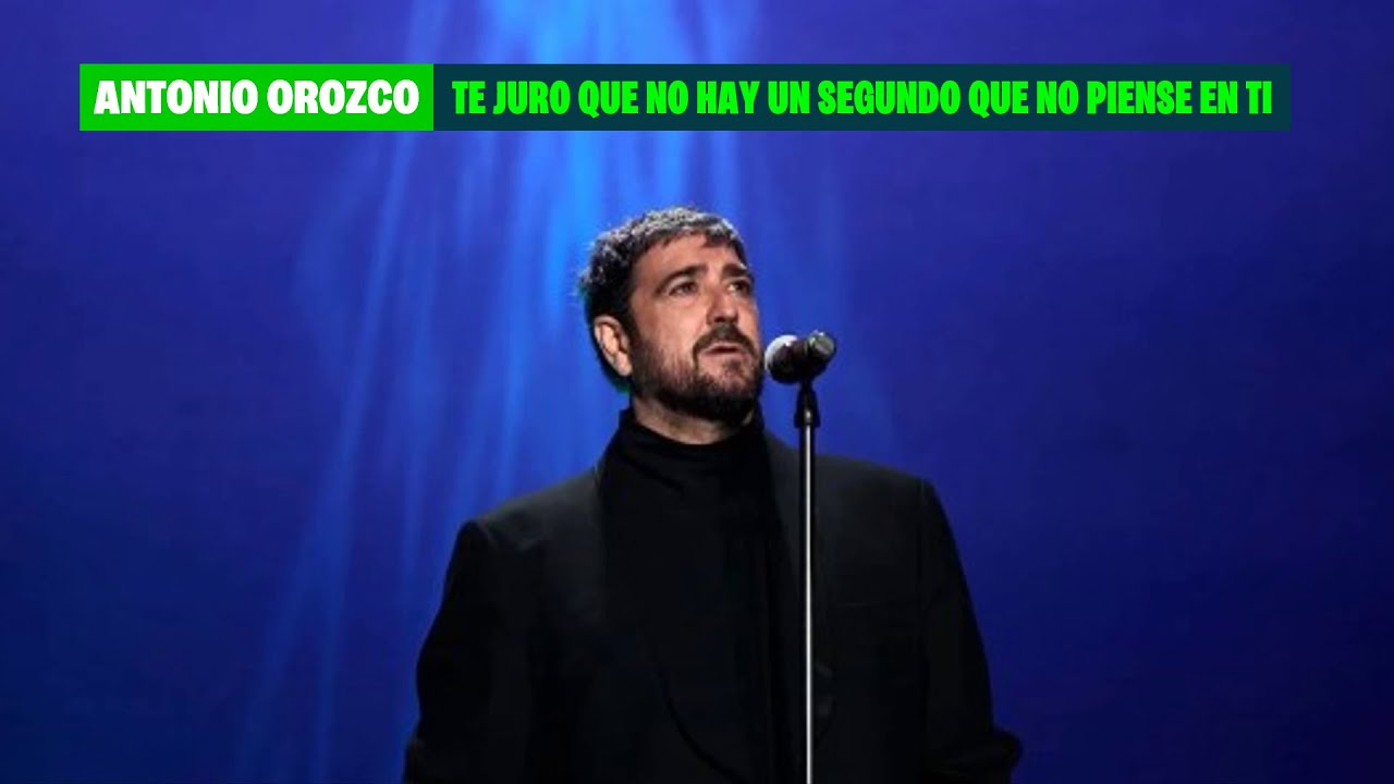 Antonio Orozco - Te Juro Que No Hay Un Segundo Que No Piense En Ti (En Directo) | Premios Dial 2025 Antonio Orozco - Te Juro Que No Hay Un Segundo Que No Piense En Ti (En Directo) | Premios Dial 2025