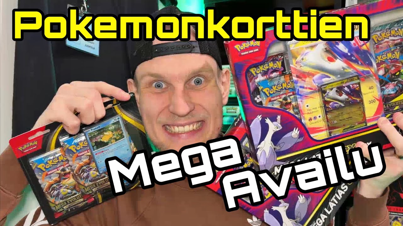 Pokemonkorttien MEGA-availu - YouTube