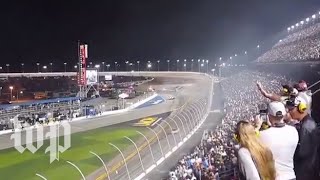 Fans react to NASCAR crash on last lap of Daytona 500