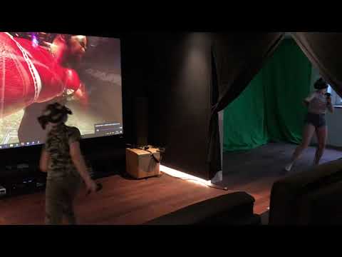 Social distance for my kids with VR Boxing (Creed: Rise to Glory).