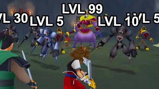 Kingdom Hearts 2 But The LVLs Are RANDOM