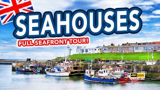 SEAHOUSES | Full tour of Seahouses Northumberland from seafront to beach and harbour!