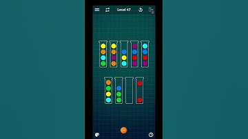 Ball sort puzzle level 47