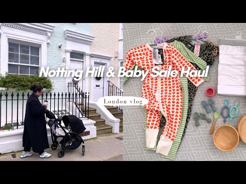 Lunch in Notting Hill, a chilled morning in Barnes & baby sale shopping haul