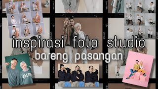 inspirasi foto studio bareng pasangan..