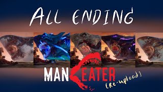 [Re upload] Maneater:All Evolution ending and boss fight gameplay