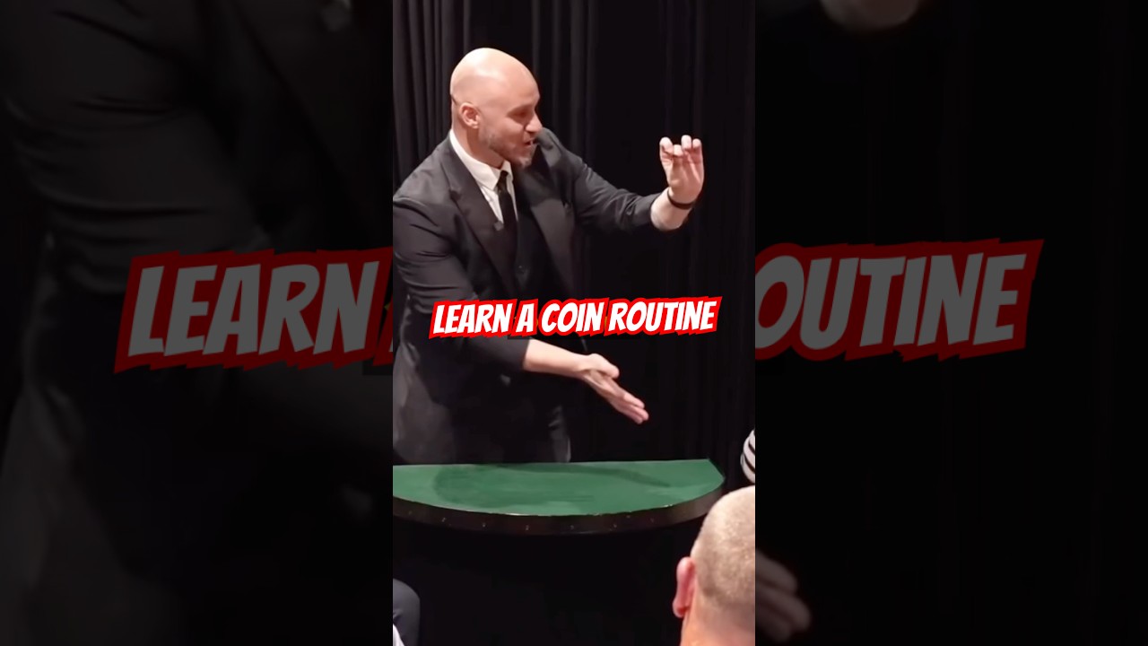 Why magicians should learn a 1 coin routine! #magicianlife