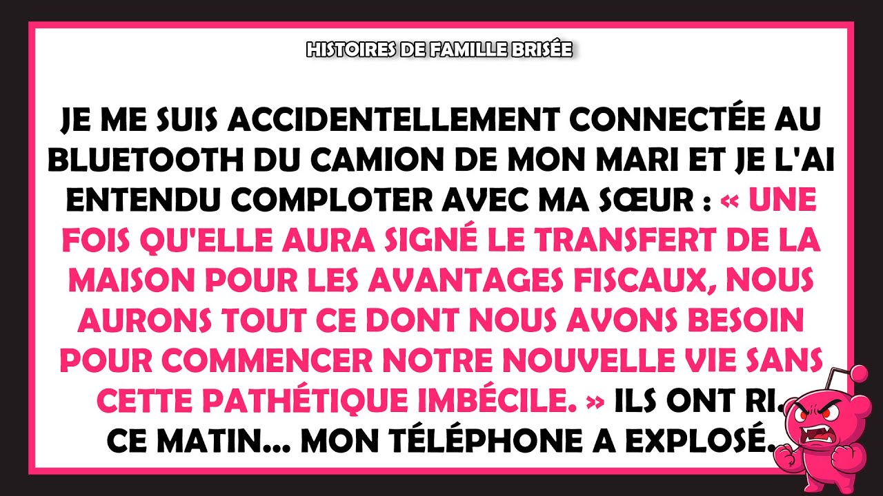 J’ai branché par erreur le Bluetooth du camion — et entendu mon mari comploter avec sa maîtresse.