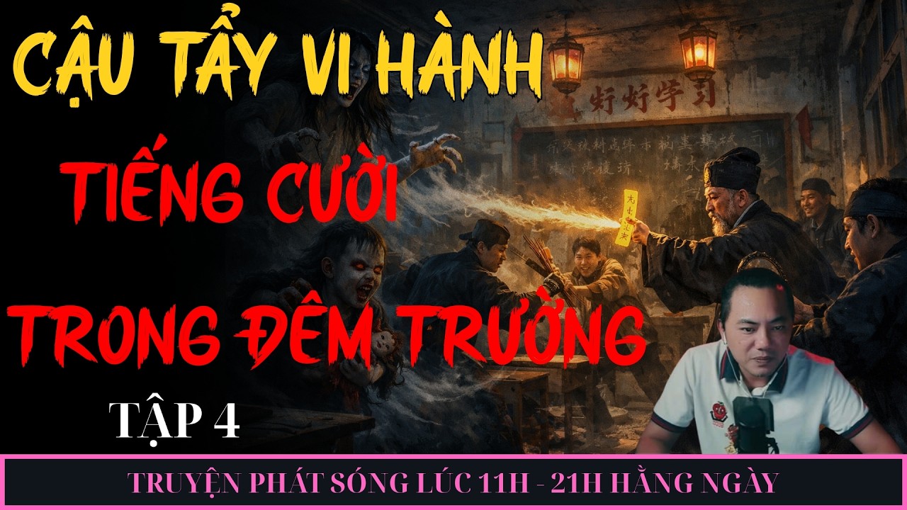 TRUYỆN MA QUÀNG A TŨN 2026 : CẬU TẨY VI HÀNH-TIẾNG CƯỜI TRONG ĐÊM TRƯỜNG TẬP 4 | TRUYỆN MA PHÁP SƯ