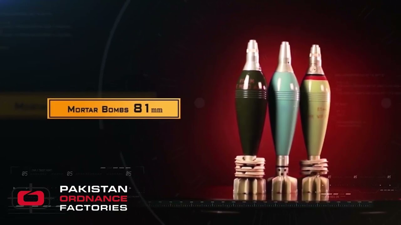 MORTAR BOMBS | POF | PAKISTAN ORDNANCE FACTORY