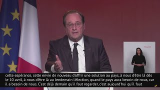 François Hollande appelle à une « initiative » pour « reconstruire la gauche de responsabilité »