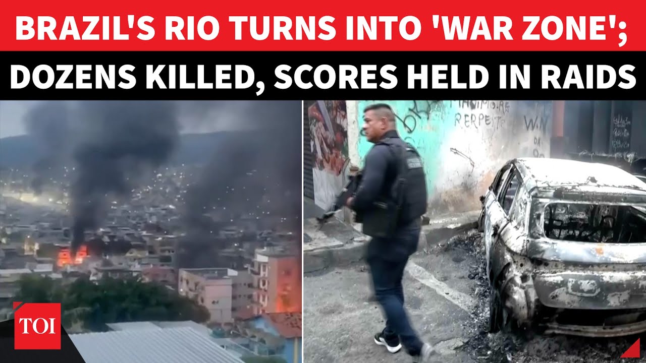 Rio Rico Raid Aftermath Brazil At ‘WAR’: 60+ Killed In Deadly Rio Raid; 2,500 Commandos In ...