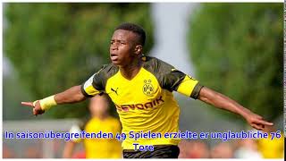 Borussia Dortmund  10 Mio Vertrag für BVB Juwel Youssoufa Moukoko 14 online video cutter com 1