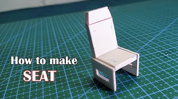 Miniature Bus | How to make Miniature Bus Seat   | part 06 - 01 | dry tronic