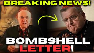 SHOCK: VIGANÒ releases an EXPLOSIVE LETTER to LEO XIV — and reveals BURKE'S ADVICE!