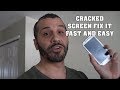 HOW TO FIX ANY CRACKED CELLPHONE SCREEN FAST AND EASY!*