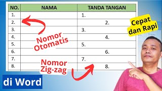 😱 Tired of Typing Numbers One by One? How to Automatically Create Sequential Numbers in Word - Mi...