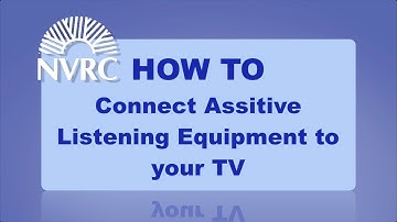 TV assistive listening systems